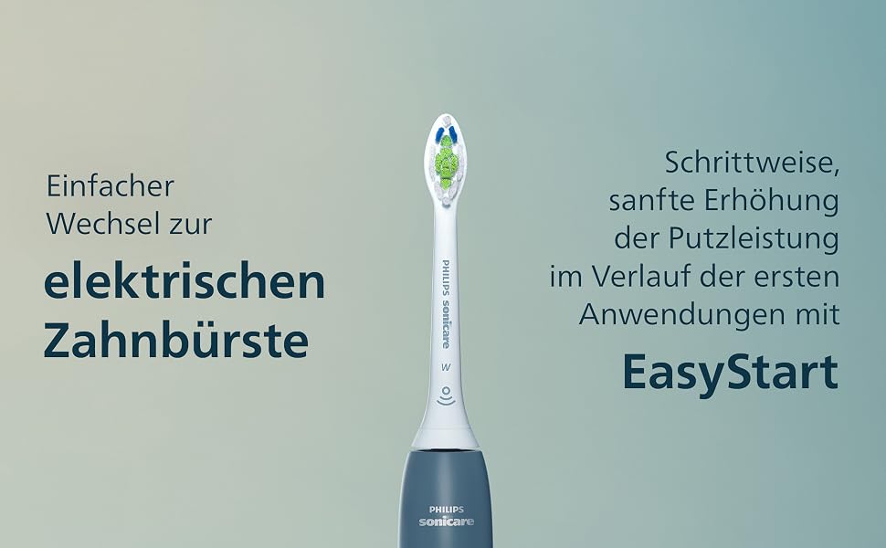 Електрична звукова зубна щітка Philips Sonicare Series 3100 з датчиком тиску, 3 режимами інтенсивності та дорожнім футляром, темно-синя, HX4033/26 (2 насадки)