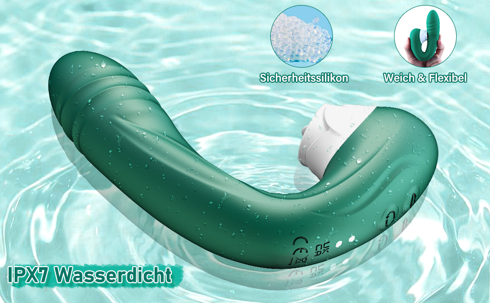 Вібратор для жінок G-Punkt з функцією імпульсу та режимами виділення, водонепроникний вібратор з силікону для клітора, G-Dildo для дорослих