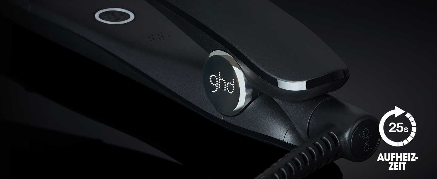 Випрямляч для волосся ghd gold Glätteisen: багатофункціональний стайлер для гладкого та шовковистого ефекту Anti-Frizz, чорний