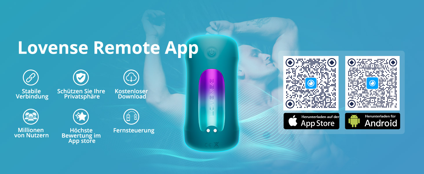 LOVENSE Gush 2 - Автоматичний чоловічий вібратор з пульсацією, керування через додаток, регульовані ремінці, для тренування витривалості