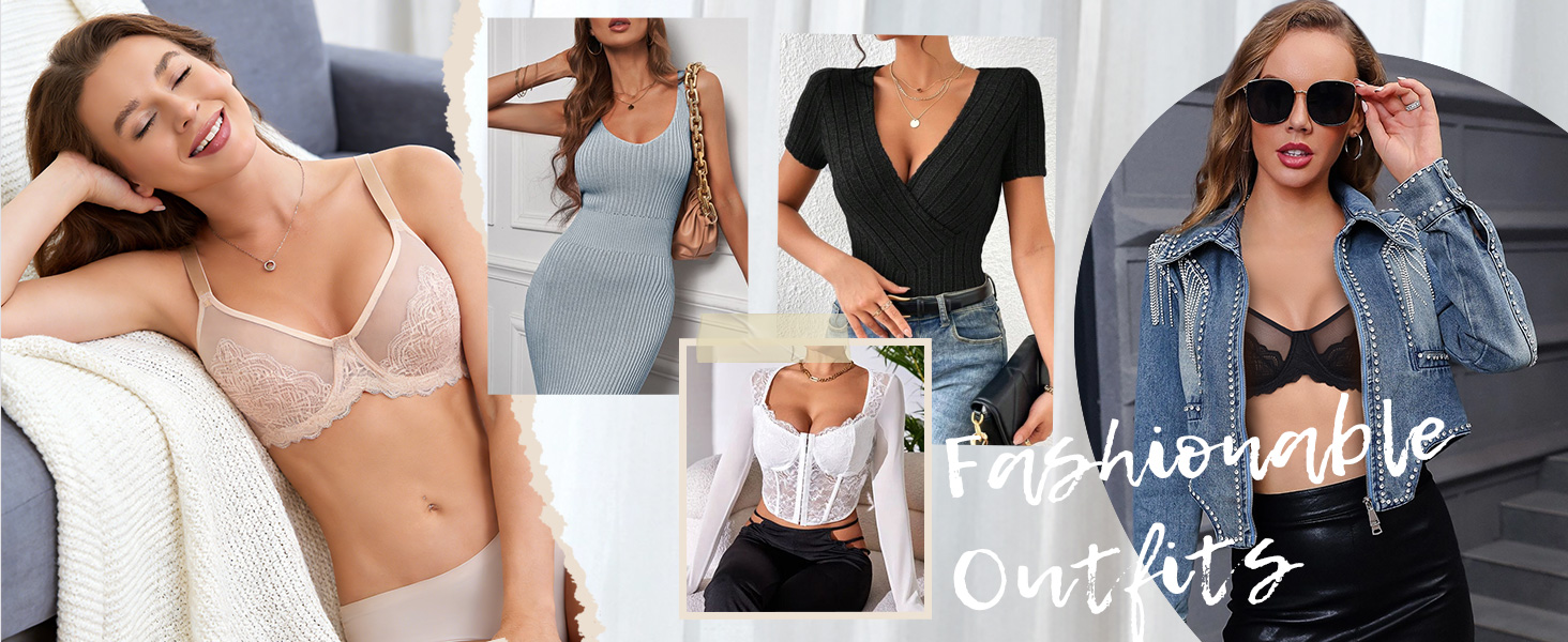 Чорний бюстгальтер Minimizer BH для великих розмірів з мереживом, без пуш-апу, повсякденний, класичний, 90F