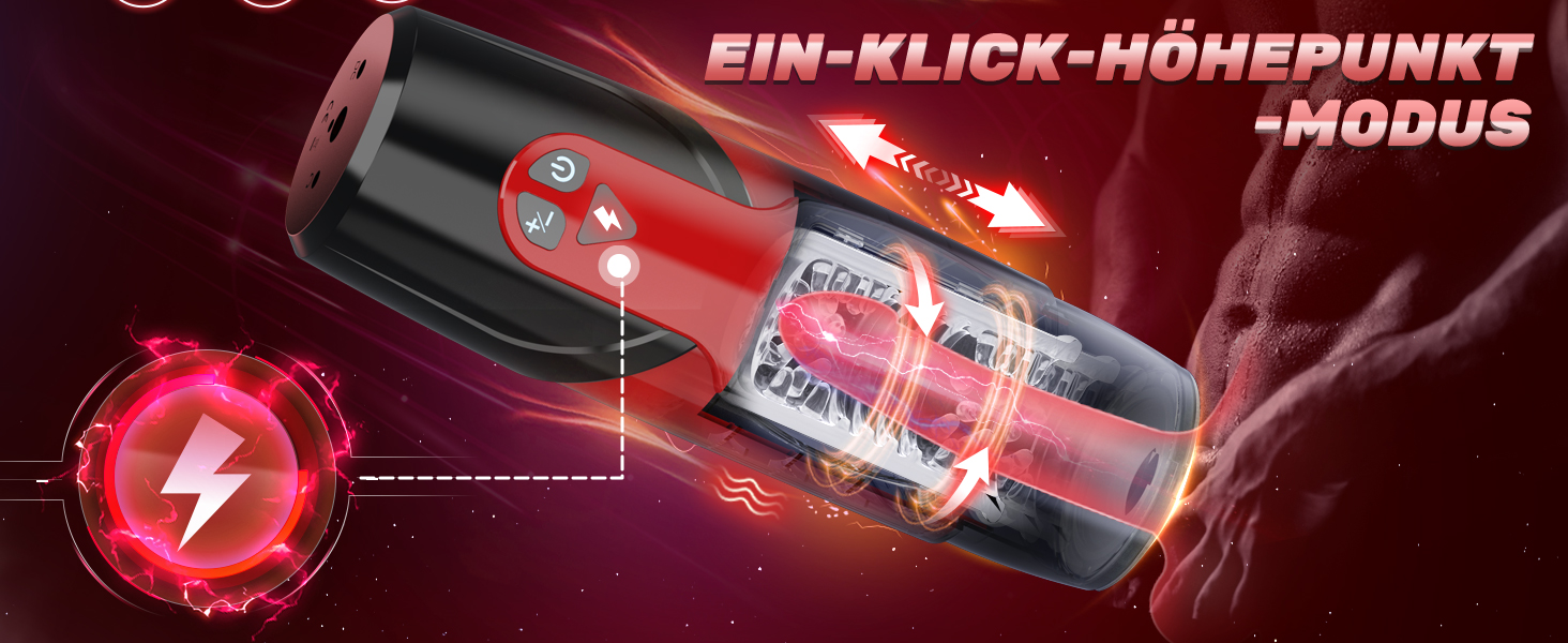 Мастурбатор для чоловіків Honeyexp з 7 режимами, телескопічною функцією та керуванням через додаток