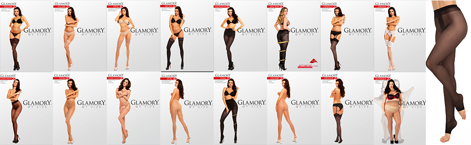 Корсет-гольф GLAMORY для жінок, великі розміри 4XL, чорний (1 шт.)