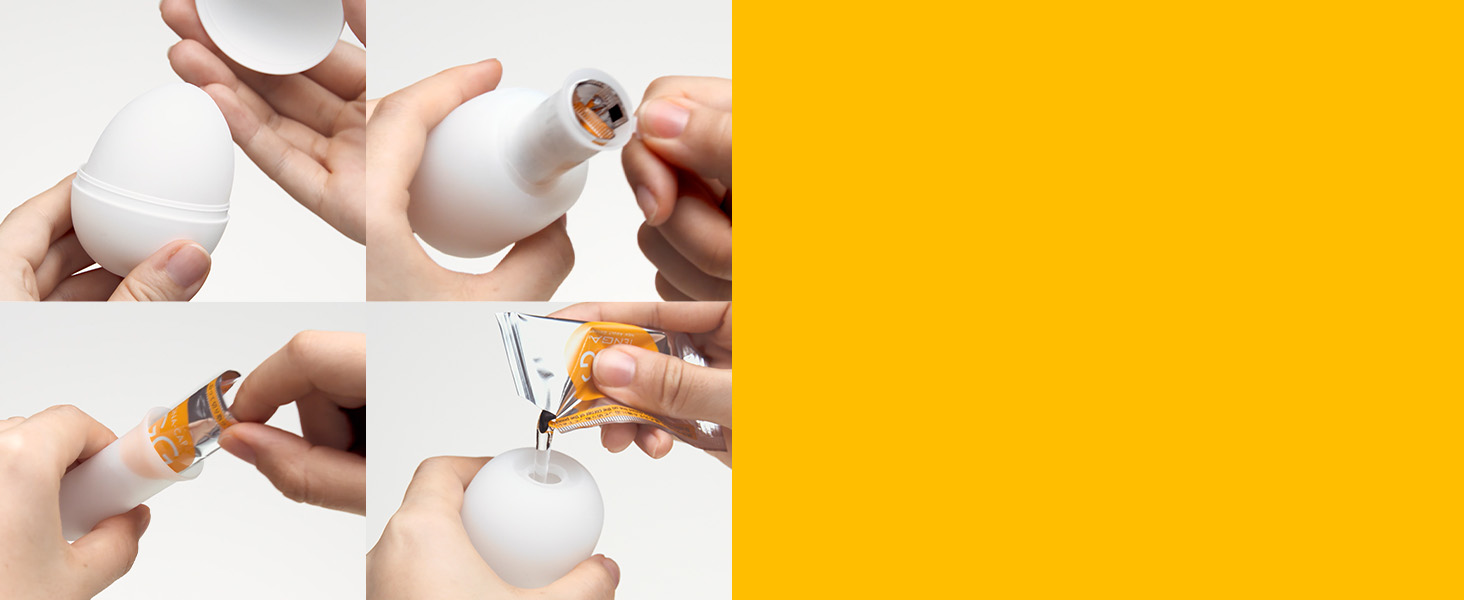 TENGA EGG WONDER - Набір з 6 різних мастурбаторів Classic