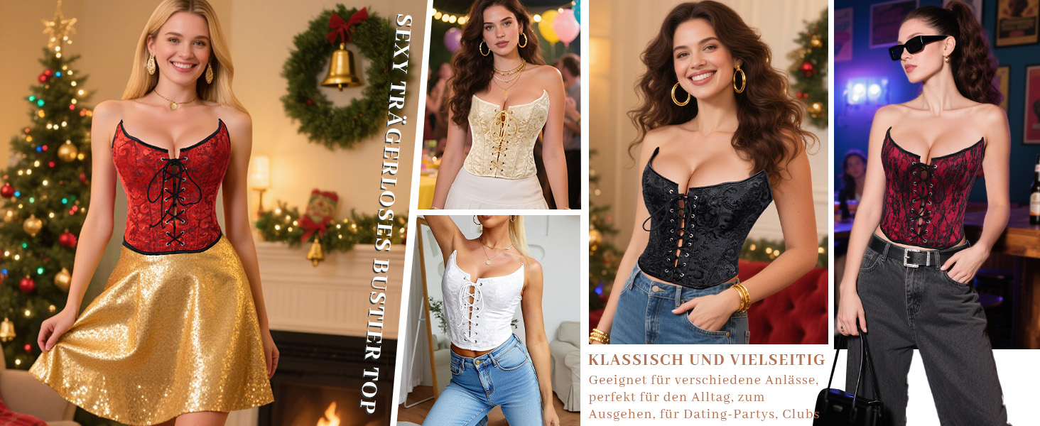 Корсет-топ WHIPPY для повних грудей: вінтажний бюстєль з шнурівкою, готичний овербаст, світло-персиковий, розмір M