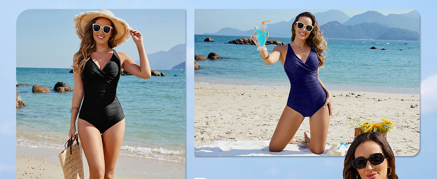 Зелений купальник суцільний Tuopuda з вирізом, Push Up, для жінок, Plus Size XXL