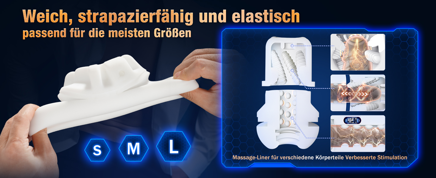 Електричний секс-іграшка PRONFANS для чоловіків: мастурбатор, вібрація, ротаційний механізм, 10 функцій, пеніс-насос, Blowjob