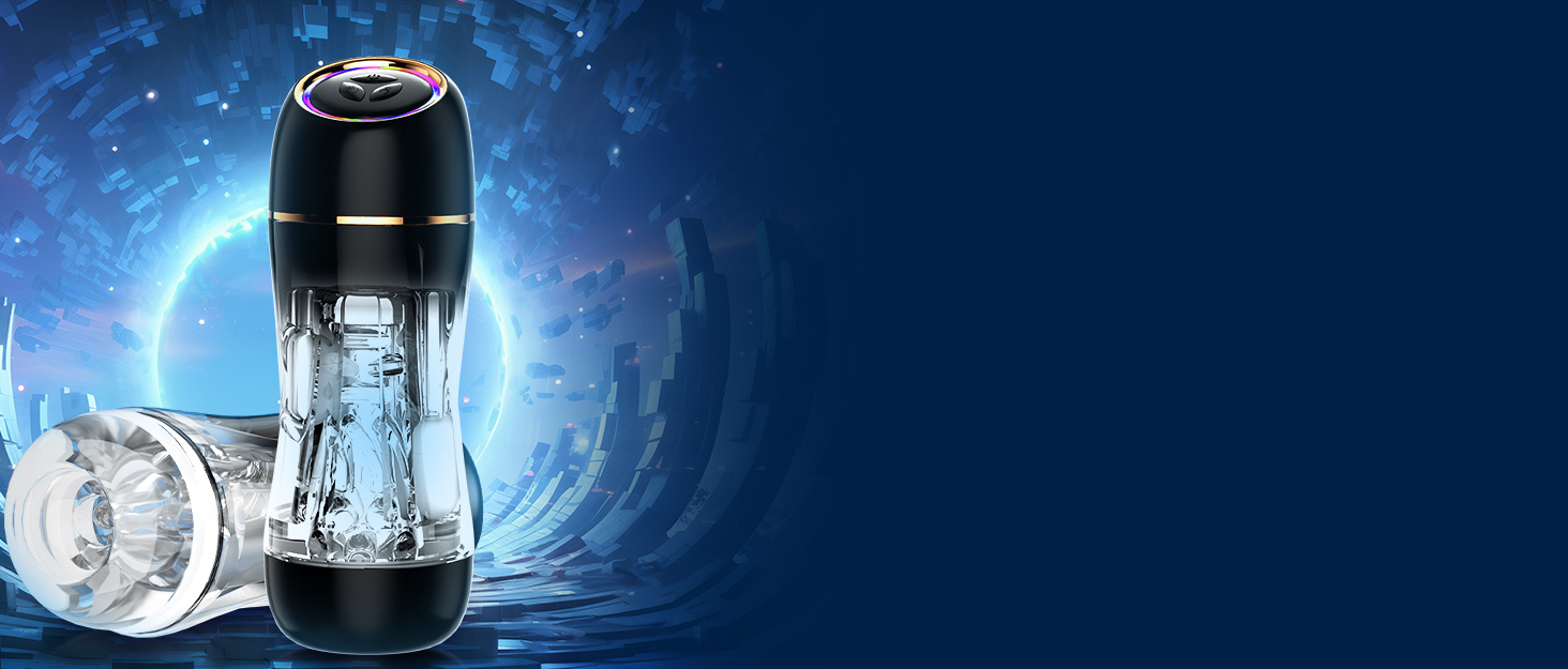 Електричний мастурбатор для чоловіків з 10 рівнями потужності та вібрацією, преміум-якість