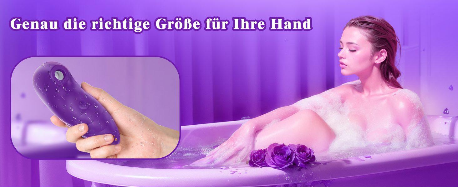 Вібратор для жінок з силікону, набір вібраторів з 7 режимами, тихий та потужний, фіолетовий