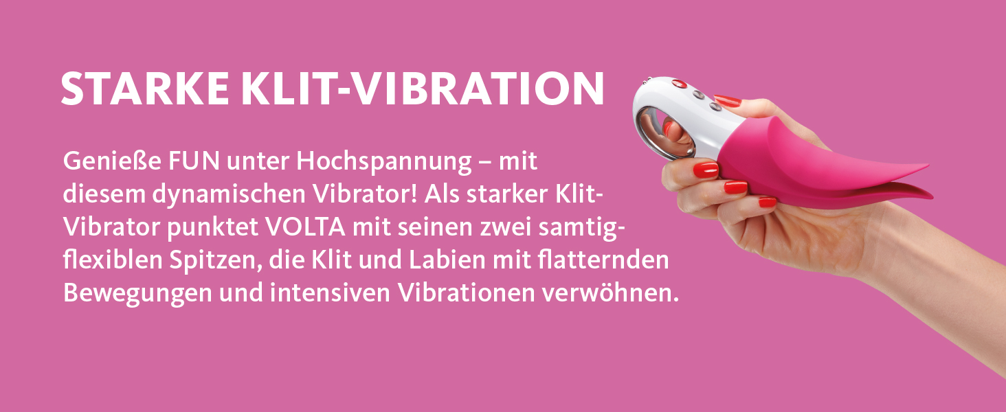 Вібратор для клітора VOLTA (чорний) – тихий та потужний вібратор для стимуляції клітора, сосків, пеніса. З LOOP-ручкою. 100% медичний силікон