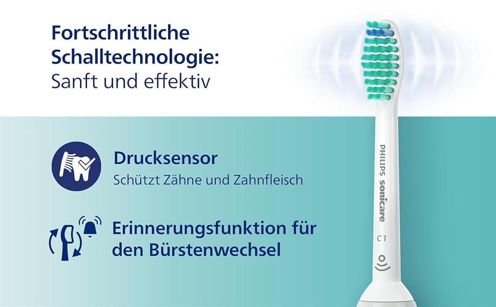 Електрична зубна щітка Philips Sonicare Series 3100 HX4033/21 зі звуковим очищенням, датчиком тиску та дорожнім чохлом, Рожева