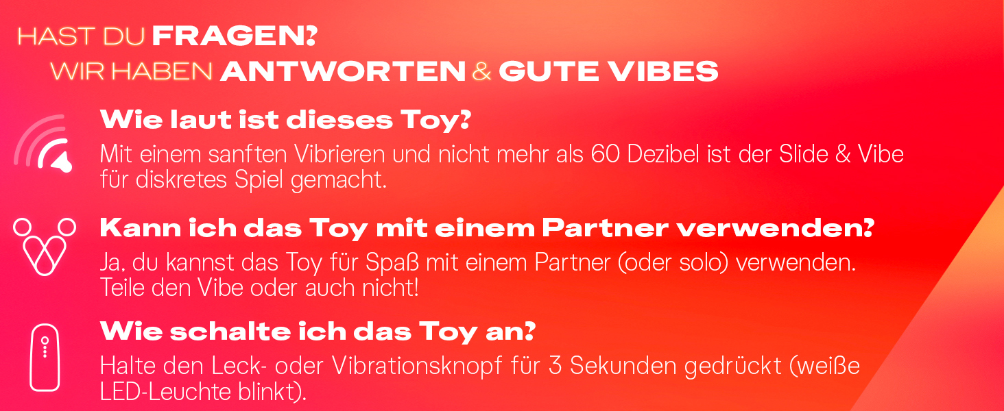 Інтимна іграшка Durex Slide & Vibe для чоловіків та пар - вібратор з 7 режимами вібрації та 3 режимами лизання, USB-зарядка, водонепроникний