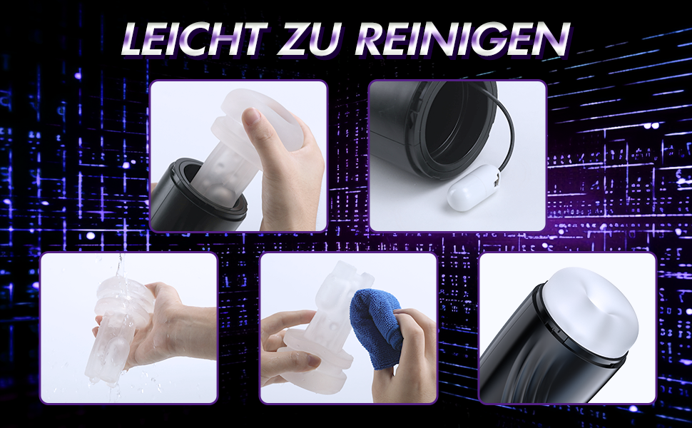 Електричний вібратор для чоловіків з 7 режимів потужності та вібрації, LCD дисплеєм, кільцем для пеніса.