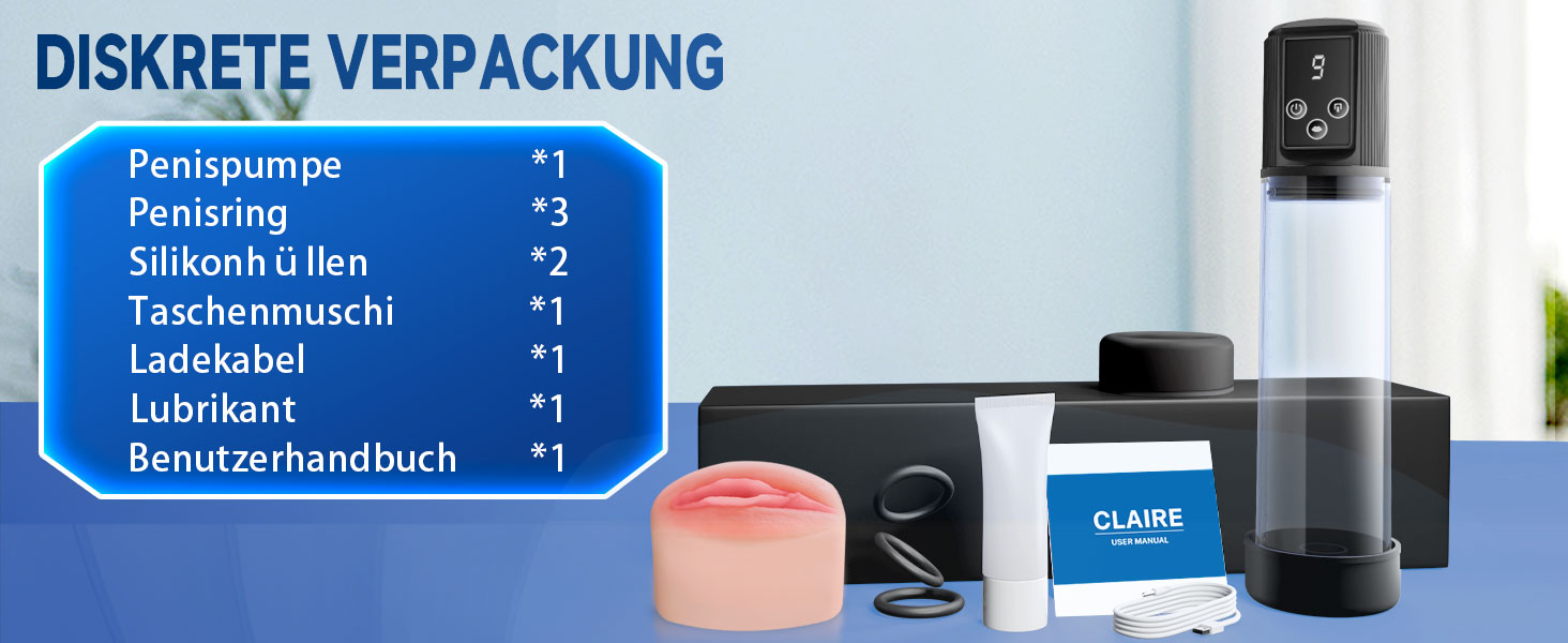 Набір секс-іграшок для пар Eisches: вібратори, стимулятори клітора, сосків та пеніса, анальний плагін, 10 режимів, прозорий