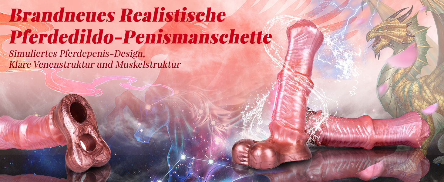 Реалістичний XXL секс-іграшка для чоловіків: гігантський пеніс-чохол з кільцем, з м'якого силікону, для анального сексу та подовження пеніса, коричневий