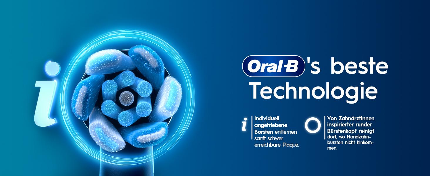 Електрична зубна щітка Oral-B iO Series 3 Matt Black (Чорна), 3 режими чищення, насадка та дорожній футляр у комплекті