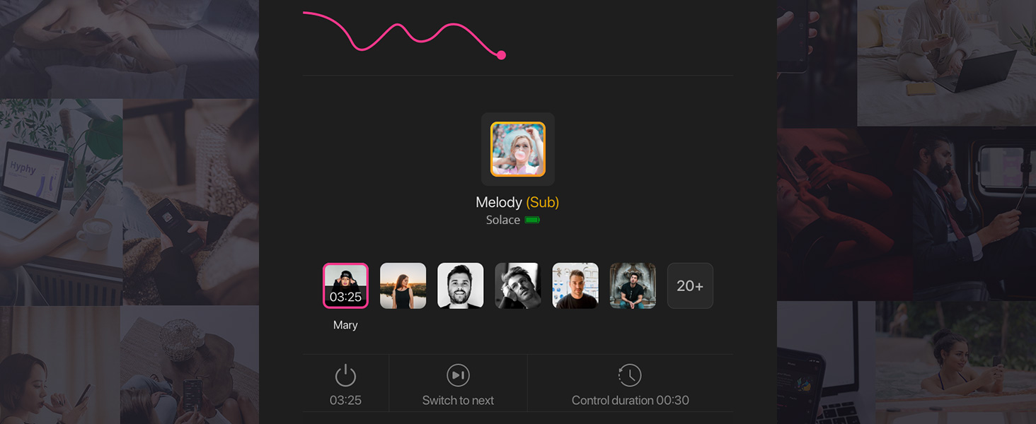 LOVENSE Solace - Автоматичний електричний секс-іграшка для чоловіків з пультом керування, різні режими, для соло та парних ігор
