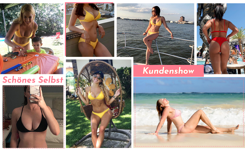 БІКІНІ SHEKINI: жіночий комплект з трикутним топом, низька талія, принт, чорний колір, регульований, відкритий спиною, двочастинний купальник