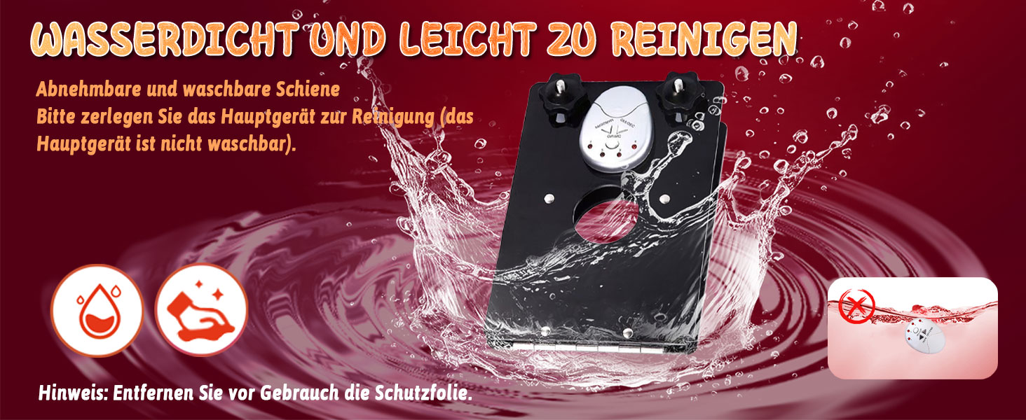 Електричний пристрій для стимуляції та контролю, чорний