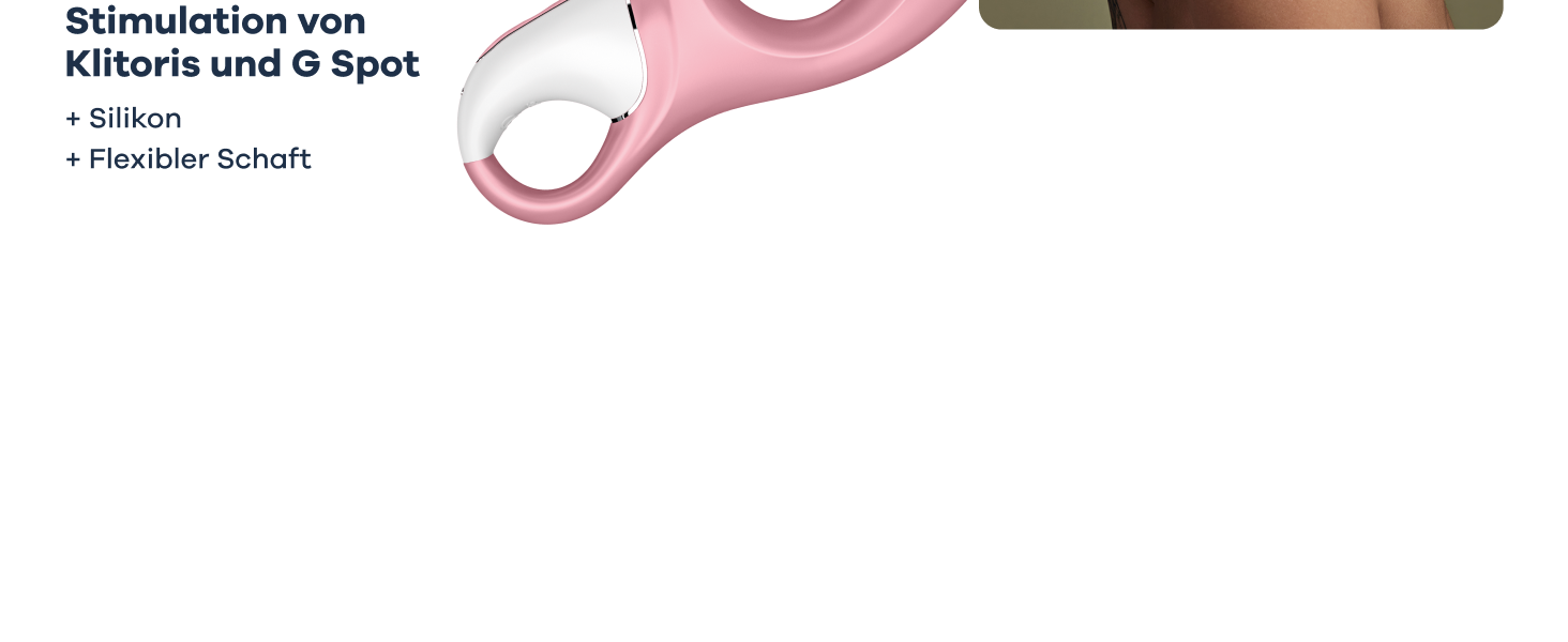Satisfyer Hug Me Connect: Вібратор для клітора та G-точки з керуванням через додаток (синій)