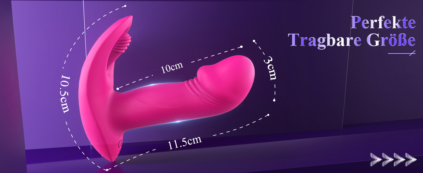 Інтимні іграшки для пар EAWESION: вібратор-аналізатор, масажер для жінок, 9 режимів, стимулятор G-точки та клітора, червоний