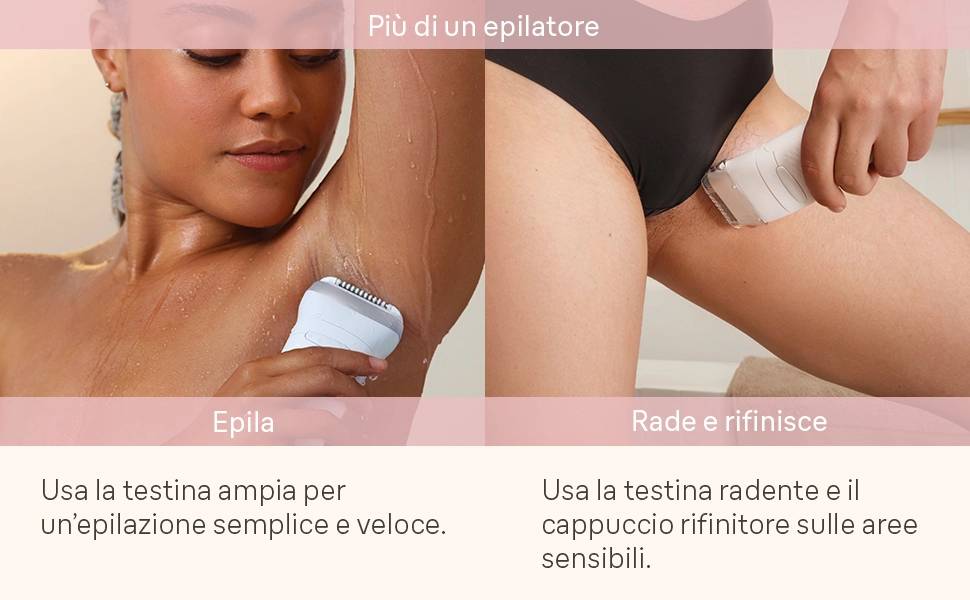 Епілятор Braun Silk-épil 7 (7-000) для жінок, електричний епілятор з широкою пінцетною головкою для вологого та сухого використання, білий/сріблястий