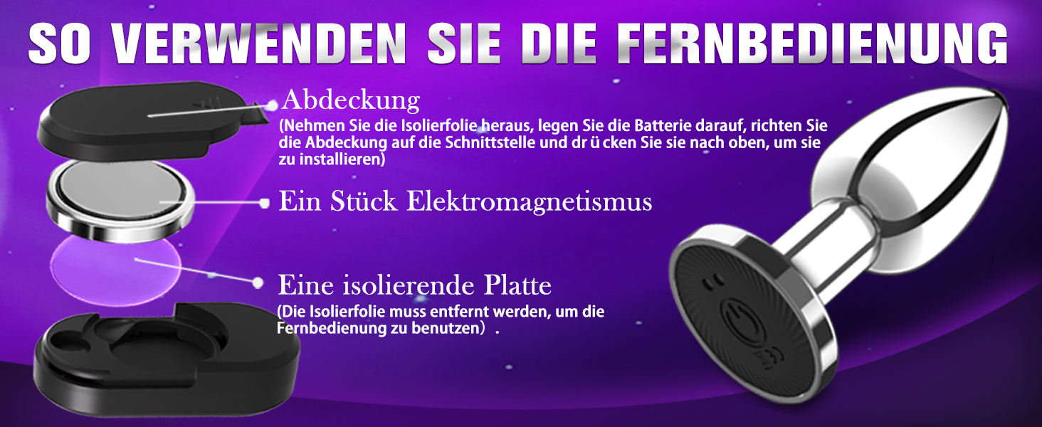 Вібратор анальний для чоловіків та жінок з пультом дистанційного керування, 10 режимів, анаплаг, комплект вібраторів для пар, масаж простати