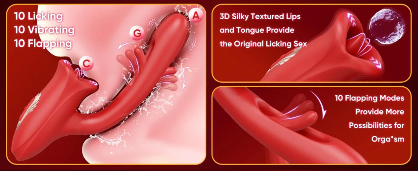 Вібратор JFRong Silikon 3-в-1 Кролик з 10 режимами вібрації, стимулятор G-точки та ануса, для жінок та пар