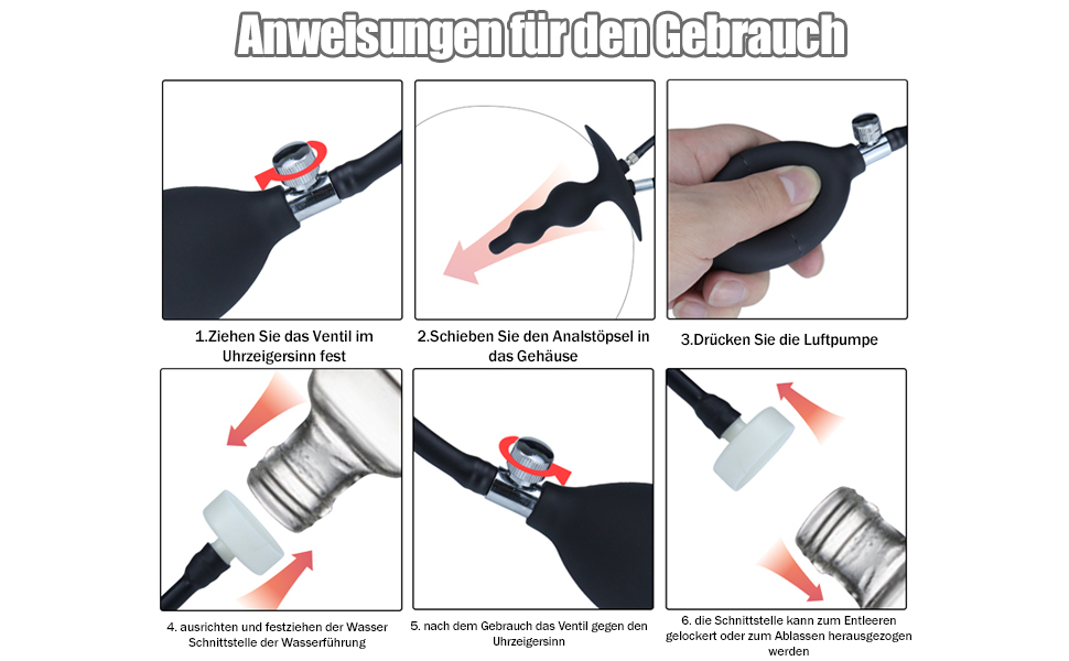 Анальний плагін TYDAY з силікону для BDSM-ігор: анальдуше, стимуляція простати, для чоловіків та жінок