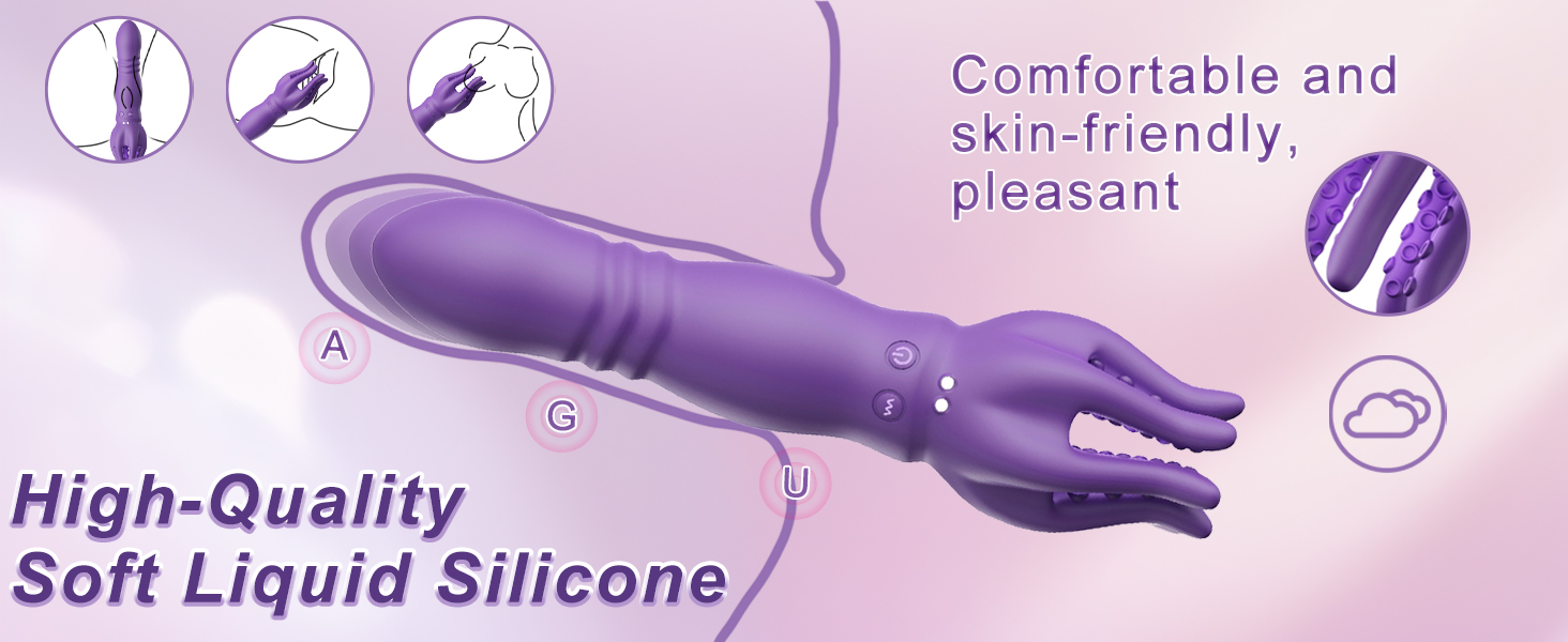 Вібраційний анальний дildo 2-в-1 з 9 режимів вібрації та стимулятором для чоловічих та жіночих статевих органів