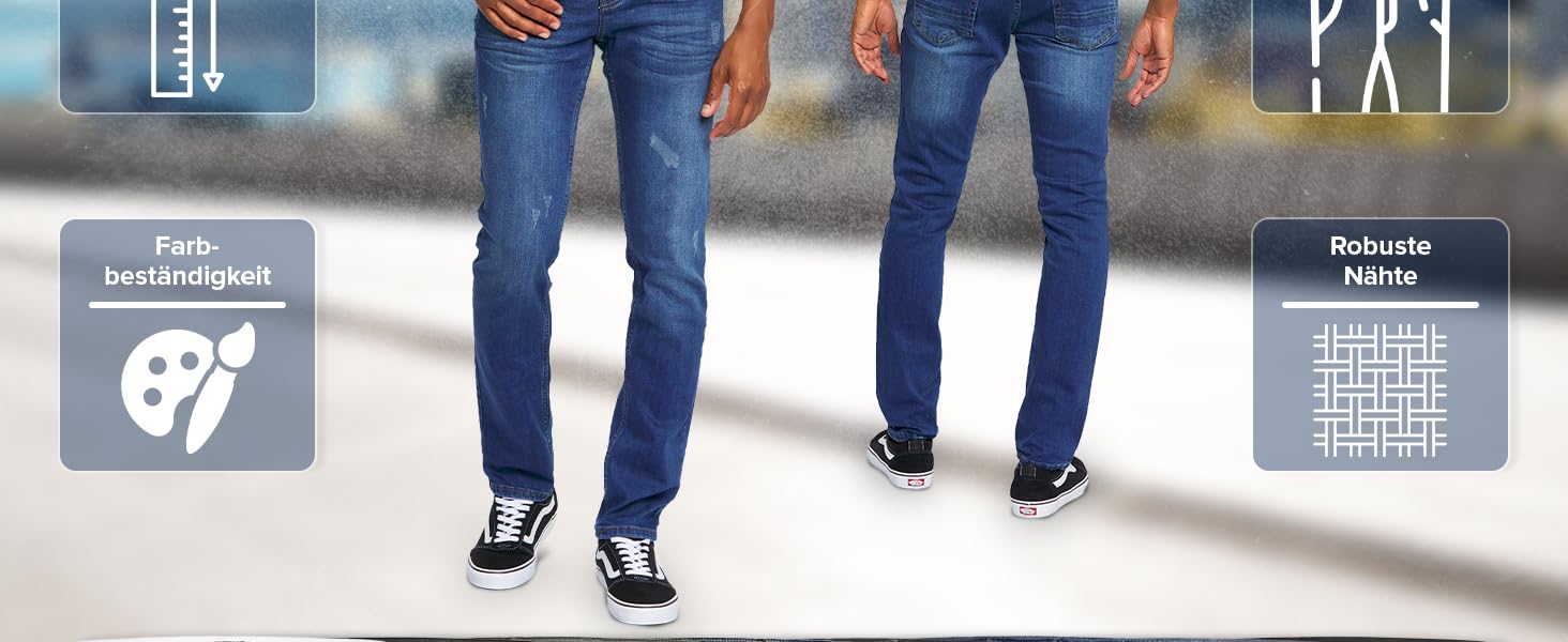 Чоловічі джинси Slim Fit ALESSANDRO SALVARINI з еластичним денімом, білі, розмір 36W / 34L