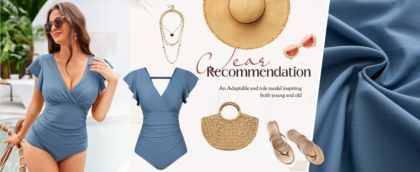 Чорний купальник Grace Karin з глибоким V-подібним вирізом, модель Monokini, еластичний, з рукавами-літаками, XL, літній