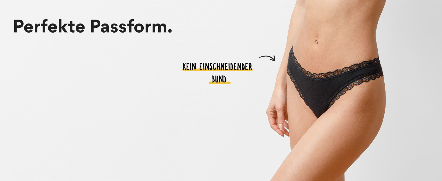 Танга жіночі Snocks з мережива з органічної бавовни – дихаючі та комфортні, не ріжуть – сексуальні труси та білизна для жінок, розмір XS - 4XL, 3 шт. в упаковці