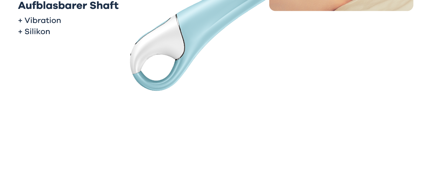 Vibrator Satisfyer Air Pump 5 Connect App: насос, G-spot, преміум-силікон | Вібратор для жінок