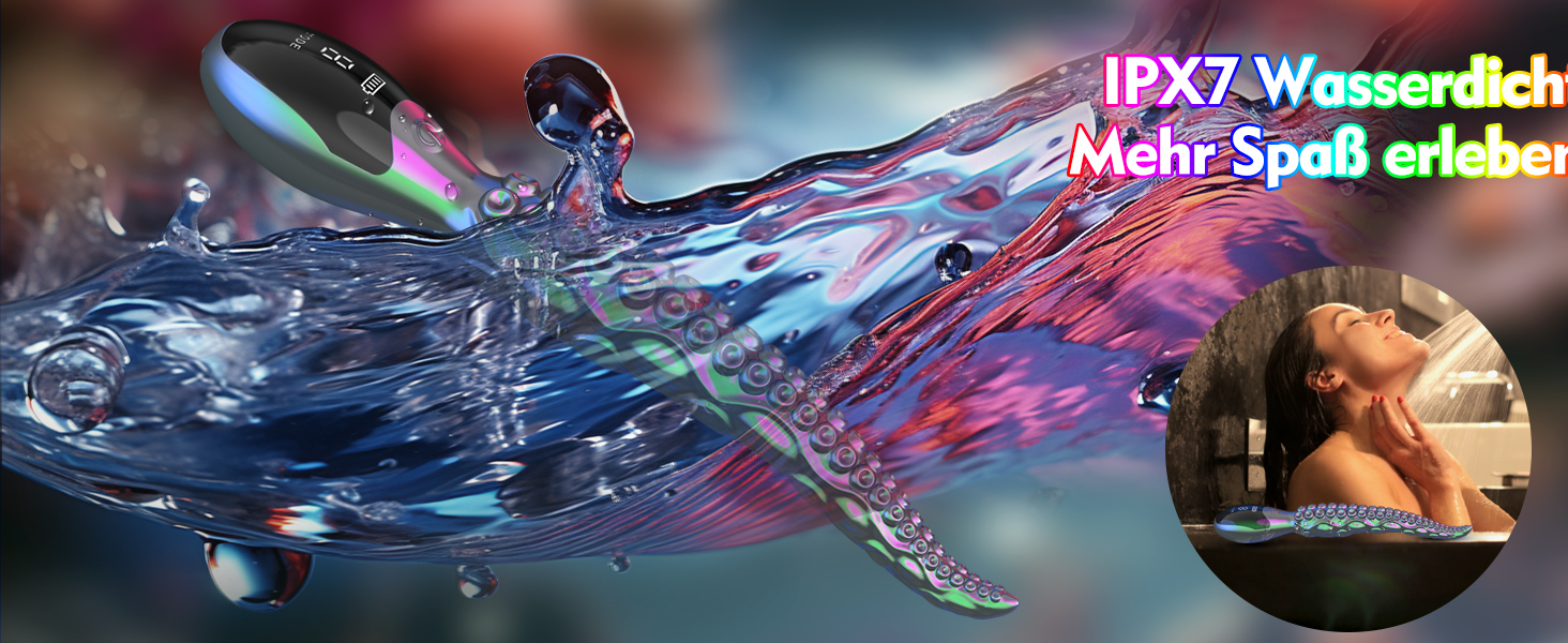 Вібратор для жінок з G-точкою, 9 режимів вібрації та LCD-дисплеєм, комплект