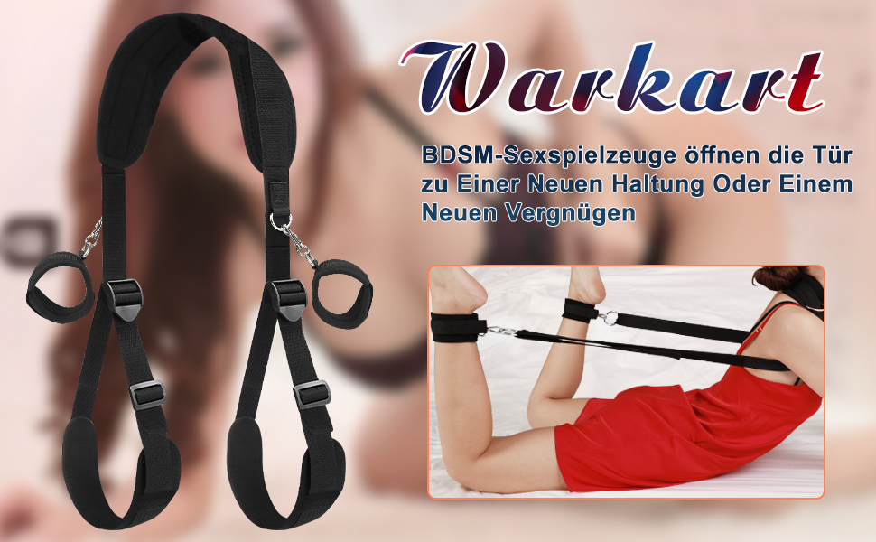 Набір BDSM для пар: наручники, пов'язки на очі, петлі для ніг, іграшки для сексуального задоволення жінок та чоловіків