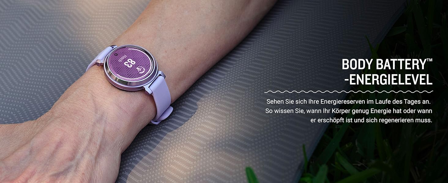 Жіночий смарт-годинник Garmin Lily 2 Cream Gold: сенсорний дисплей 2,54 см, моніторинг здоров'я та фітнесу, смарт-сповіщення, до 5 днів автономної роботи