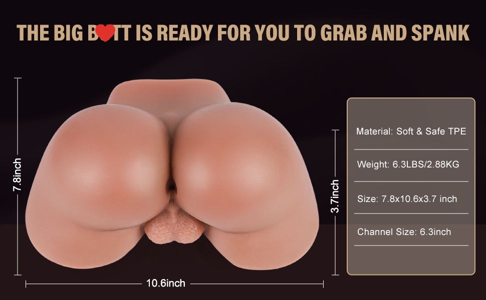 Мастурбатор для чоловіків Amiufans: секс-іграшка з реалістичним дизайном, великий зад, для чоловіків, мастурбатор, секс-іграшка для геїв, преміум-якість