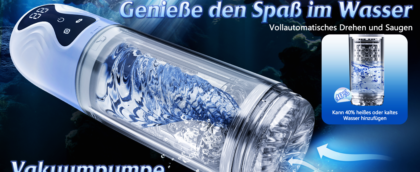 Електричний мастурбатор для чоловіків з 7 режимами ротації, 7 режимами всмоктування та імітацією лизання. Іграшка для чоловіків, секс-іграшка, blowjob, чоловічий мастурбатор.