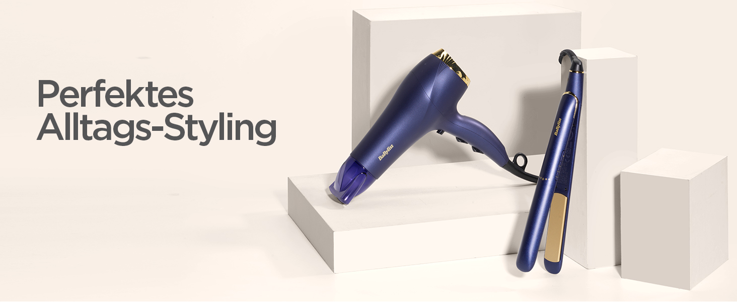 Випрямляч для волосся BaByliss Midnight Luxe 2516PE з титаново-керамічним покриттям, 3 режими температури до 235°C, швидкий нагрів