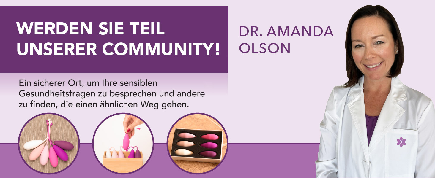 Набір силіконових кегелів для вправ Кегеля - 6 шт. для контролю сечовипускання та зміцнення тазового дна (для жінок)