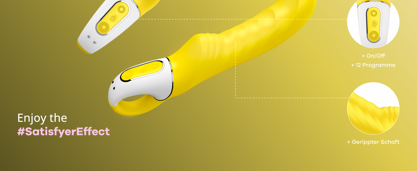 Вібратор Satisfyer G-Punkt Vibes: тиха та потужна стимуляція клітора | Водонепроникний секс-іграшка для жінок