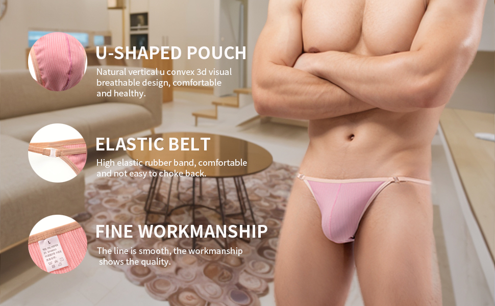 Шорти-боксер Faringoto для чоловіків, знімні боковини, комфортні, сексуальні труси, труси-сліп, розмір L, набір 5 шт.