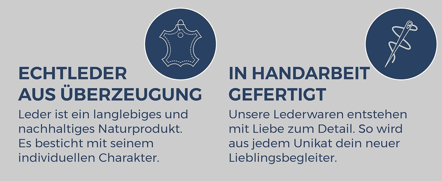 Шкіряна косметичка для подорожей VON HEESEN — універсальна сумка для аксесуарів та гігієни з 2-ма відділеннями, натуральна шкіра, чорна, великий розмір