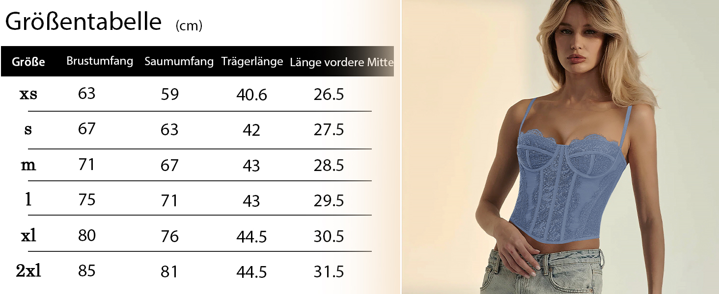 Корсетний топ для жінок з повним бюстом, корсаж на бретелях, сексуальний кроп-топ (чорний, M)