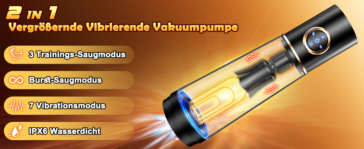 Електрична помпа для збільшення статевого члена - чоловіча іграшка для мастурбації. Вібратор, набір для соло-ігор, вакуумна помпа, штучний оральний секс, для чоловіків