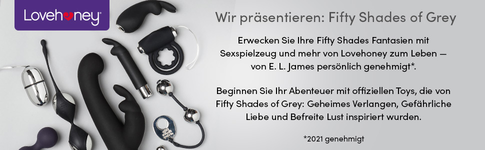 Rabbit-Vibrator G-Punkt Fifty Shades of Grey - Перезаряджається, Водостійкий