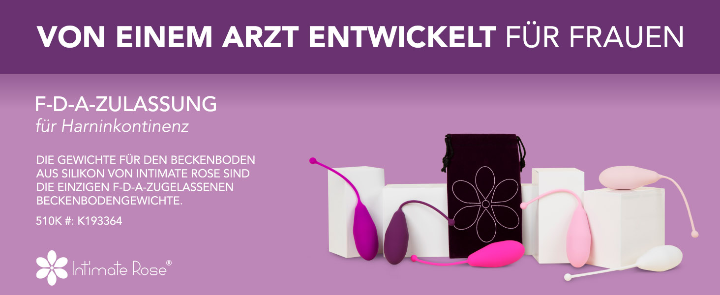 Набір силіконових кегелів для вправ Кегеля - 6 шт. для контролю сечовипускання та зміцнення тазового дна (для жінок)