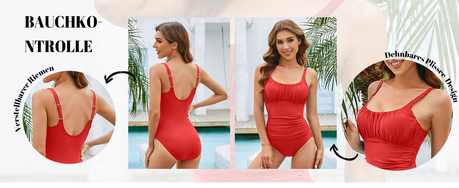 Бкині з високою талією YNIQUE для жінок: корегуючий ефект, синій з квітковим принтом, XL