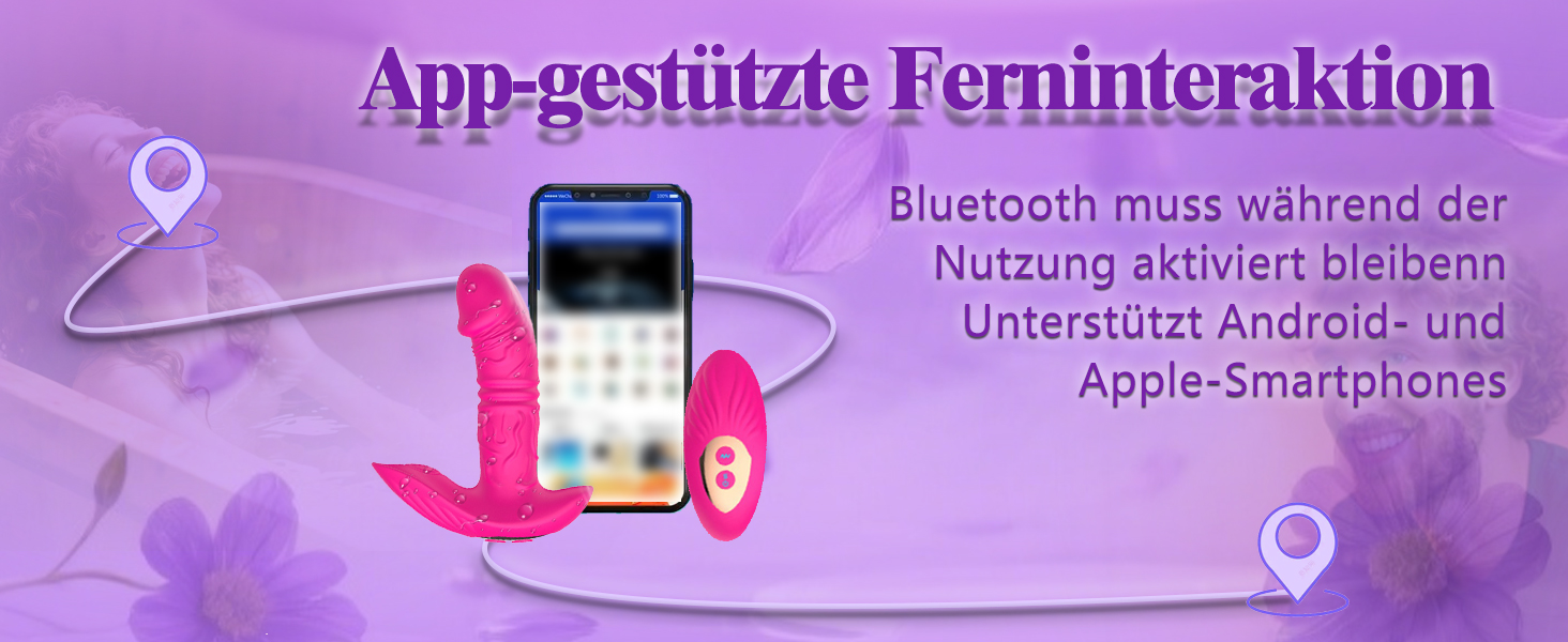 Вібратор-телескоп ChicLSQ з пультом керування через додаток, 9 режимів, для стимуляції G-точки та клітора, сексуальні іграшки для жінок та пар